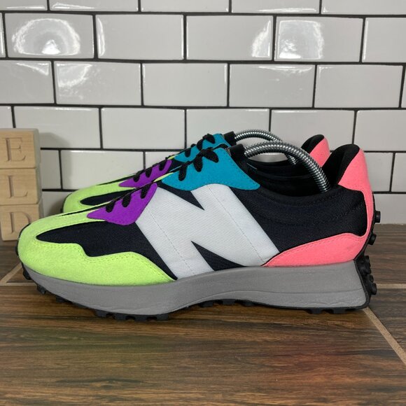 New Balance Other - New Balance 327 Mens Size 9 Shoes Multicolor Suede Nylon Trainers Sneakers